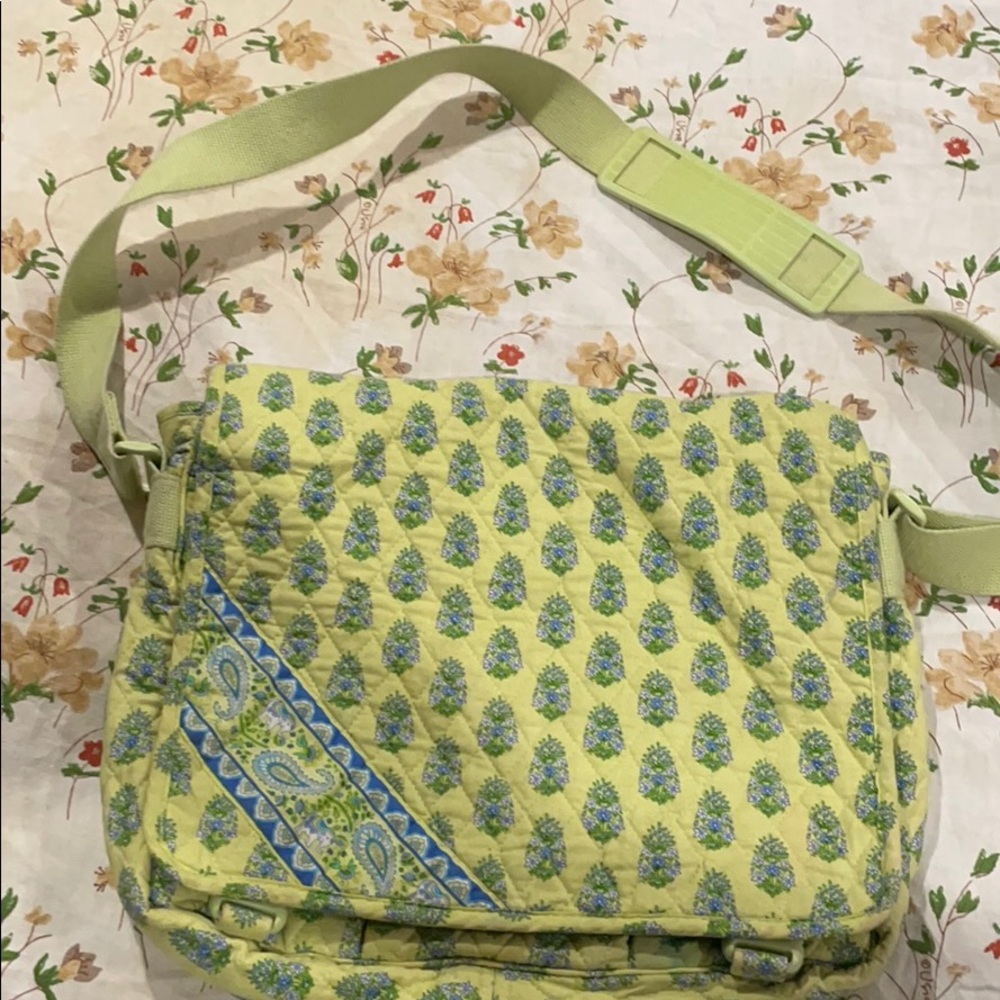 Over the shoulder Vera Bradley laptop bag